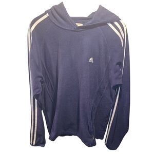 Adidas Sz. Large Womans Blue Hoodie
